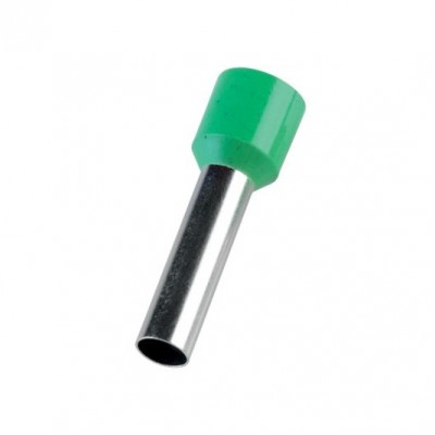 Ακροδέκτης Μύτης 10mm² Πράσινος (Συσκ. 100τεμ.) Е10-18